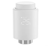 Vanne de radiateur thermostatique, pour contrôle intelligent de la maison, pour contrôle de température activé par Zigbee avec application et commande vocale, détection de fenêtre ouverte