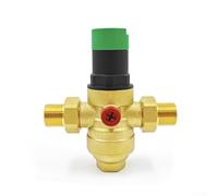 Vanne de réduction de pression en laiton, filtre de tuyau d'eau domestique fileté G/NPT pour tailles de DN15 à DN25 (1"-G)