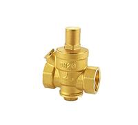 Vanne de réduction pression en laiton, filetage femelle, for chauffe-eau, tuyau domestique, régulation, 1/2 "3/4" 1 "2" DN15 DN20 DN25 DN50 Pour Maisons, Les BâTiments, Les Usines