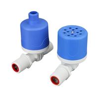 Vanne De Régulation Automatique Du Niveau D'eau 1/2" 3/4" 1" Installation Externe Vanne À Flotteur À Bille Tour En Plastique Interrupteur D'entrée De Flotteur De Piscine(1/2",TYPE_BLUE_SIDE INTAKE)