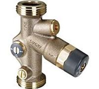 Vanne de régulation de circulation Viega Easytop S/E 2281.3 778873 DN 15, G 3/4, thermostatique, bronze au silicium