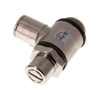 Vanne de régulation de débit Coude de sortie de compteur 10 mm - G3/8'' Banjo à vis fendue en laiton