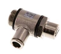 Vanne de régulation de débit Coude de sortie de compteur 8 mm - G3/8'' Banjo à vis fendue en laiton