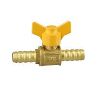 Vanne de régulation de gaz en laiton avec configuration Y pour installations de chauffe-eau à gaz de pétrole liquéfié () nécessitant une gestion fiable du débit (bidirectionnelle)