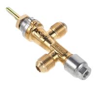 Vanne de Régulation de Gaz Sécurité pour Chauffage de Terrasse , Laiton | Remplacement pour Patio Heater et Parasol Chauffant, Installation Rapide, Outils Minimaux, Usage Extérieur