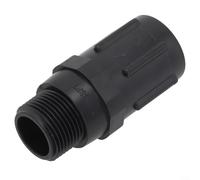 Vanne de régulation de pression 15-45 PSI pour irrigation de jardin | Interface de filetage interne externe à six points | Réducteur de débit d'eau avec compatibilité FHT MHT | Raccord en plastique