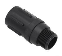 Vanne de régulation de pression 15-45 PSI pour irrigation de jardin | Interface de filetage interne externe à six points | Réducteur de débit d'eau avec compatibilité FHT MHT | Raccord en plastique