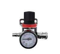 Vanne de régulation de pression d'air pneumatique AR2000 G1/4, contrôle de décharge de pression du compresseur d'air avec accessoires, vanne d'unité de traitement de source(AR2000 SM PM)