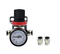 Vanne de régulation de pression d'air pneumatique AR2000 G1/4, contrôle de décharge de pression du compresseur d'air avec accessoires, vanne d'unité de traitement de source(AR2000 12mm)