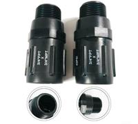 Vanne de régulation de pression d'eau à faible débit 34 pour filetage BSP avec raccords femelles de 1,9 cm vers 1,9 cm mâle pour irrigation goutte à goutte réglable 20 100 PSI (30 psi)