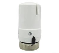 Vanne de régulation de température pour radiateur, avec réglage précis et verrouillage de la température, avec systèmes de chauffage à eau filetés M30 x 1,5