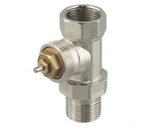 Vanne de régulation thermostatique en laiton DN15/DN20/DN25 sans tête thermostatique pour commande de radiateur avec filetage M30 x 1,5 mm (DN20)