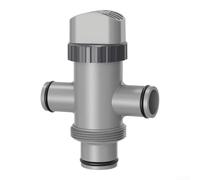 Vanne de Remplacement Compatible pour intex 10745 P6029 Vanne | Compatible pour intex, double séparation, flux eau optimal, gris, remplacement pour facile outil