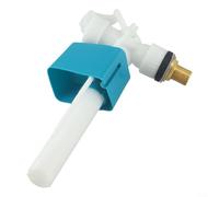 Vanne de remplissage latérale avec hauteur de flotteur réglable, design horizontal d'entrée d'eau pour remplacement du réservoir de chasse d'eau de salle de bain, accessoire de plomberie facile à