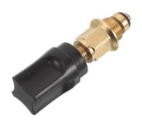Vanne de Remplissage Manuelle pour Chaudière de Chauffage Domestique | Laiton et Plastique, Contrôle du Niveau D’eau, Résistance Thermique, Remplissage Rapide, Noir