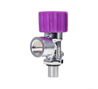 Vanne de remplissage submersible en laiton 18 mm x 1,5 à G5/8-14 pour bouteilles de plongée sous-marine et stations de recharge de compresseur d'air portable