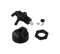 Vanne de réservoir à 3 voies avec écrou à bouton, construction en plastique et métal, contrôle précis du débit pour une installation facile, compatible avec 335 400 500