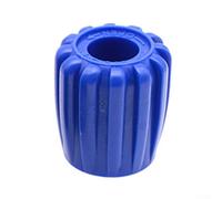 Vanne de réservoir de plongée en plastique de rechange pour bouton de levier d'air, cylindre ABS ouvert, poignée antidérapante (bleu court)