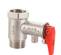 Vanne de sécurité électrique pour chauffe-eau - Valve de sécurité - Valve de surpression - 4 minutes - 0,8 MPa - 0,9 MPa - Réduction de la pression - Valve de sécurité en alliage 0,75 MPa
