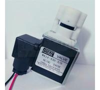 Vanne de serrage double normalement fermée WK14, électrovanne de pression de rupture par compression, vanne de pincement à membrane, vanne d'arrêt 24 V(Id1mm Od2mm)