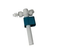 Vanne de sortie de raccord de toilette à commande linéaire, Kit de chasse d'eau à économie d'eau, Compatible avec WETIPS, système de raccords de vidange(Side inlet)