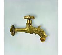 Vanne de sortie Fukana nostalgia 2000 /2" 52071 tête de dragon avec volant, laiton poli