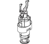vanne de sortie Hewi S 50 66258 pour modules réglables en hauteur