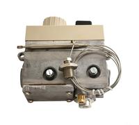 Vanne de thermostat à gaz de qualité commerciale, vanne de contrôle de température du gaz 710 pour friteuse, wok, cuiseur vapeur, four, vanne de contrôle de gaz 710 pour thermostat de chauffe-eau