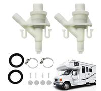 Vanne de toilette pour, vanne d'échange de valfeuille pour la maison mobile | Activités extérieures imperméables telles que les voyages de camping et les voyages pour, outil d'entretien