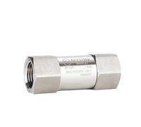 Vanne de vérification en acier inoxydable 316 Valve femelle Thread One Way Non-retrun Valves 1/8" 1/4" 3/8" 1/2" 3/4" 1"High Pressure 6000Psi(1-1I2, BSPP_304 SS)