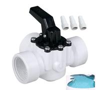 Vanne de vérification - Ensemble de soupape de dérivation de piscine | Pièce de rechange à 3 ports pour le spa, contrôle du débit d'eau des eaux thermales, accessoire de plomberie P