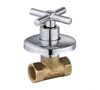 Vanne de vidange à ouverture rapide en laiton conçue pour un contrôle fiable du débit d'eau dans les installations de douche et de drainage (1,27 cm)