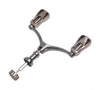 Vanne de vidange de réservoir d'air avec raccord de compresseur d'air NPT 3/8", filetage en laiton pour compresseur à piston, port en laiton massif de 6,35 mm et 1,27 cm (argent)