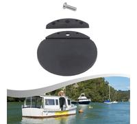 Vanne de vidange d'eaux usées avec clapet anti-retour en ABS pour kayak et utilisation maritime - Fournit une prévention fiable du refoulement et une construction (drain)