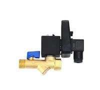 Vanne de vidange électronique 1/2, compresseur d'air, filtre, séchoir, réservoir de gaz, refroidisseur, électrovanne électromécanique, 220v(One-Boday Type)