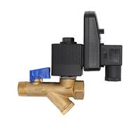 Vanne de vidange électronique en laiton automatique DN15 G1/2, pression de fonctionnement 16, sans bruit pour compresseur d'air (OPT-B DC24V)