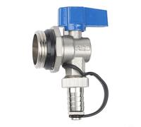 Vanne de vidange en laiton fiable pour les configurations de collecteur de radiateur et de chauffage au sol, conçue pour une évacuation efficace de l'eau et une longue durée de vie