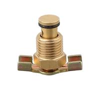 Vanne de vidange en laiton pour compresseurs d'air - NPT 1/4", 3/8" et 1/2", construction en laiton massif, installation outil, haute pression (B)