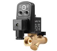 Vanne de Vidange G1/2 DN15 Vanne de Vidange Automatique Automatique, Vanne de Vidange Automatique pour Compresseur D'air Vanne de Vidange Temporisée électronique Laiton à Action