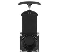Vanne de vidange KIMISS RV avec poignée en plastique, vanne de vidange RV de 50 mm, vanne ABS d'égout pour accessoires extérieurs