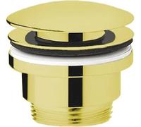Vanne de vidange Pop-Up, bouchon or, garniture de vidange pour vidage