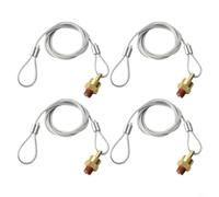 Vanne de vidange pour compresseur d'air NPT de 6,35 mm avec filetage amélioré pour un ajustement sûr, convient pour les réservoirs de plus de 200 litres, évacuation rapide de l'humidité