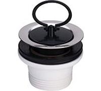 Vanne de vidange Viega 101961 G 1 1/2 x 70 mm, hauteur d'installation du pied de vanne 40 mm, plastique blanc