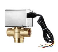 Vanne de zone motorisée Valemo avec micro-interrupteur supplémentaire, 3 voies, DN20, normalement fermée, 230 VAC