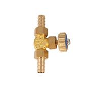 Vanne d'eau 8 mm/10 mm 1 Mpa, diamètre intérieur, Tuyau à Crochet, Aiguille parallèle en Laiton(10mm)