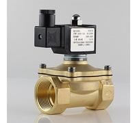 Vanne d'eau à électrovanne normalement fermée, bobine entièrement IP65, AC220V DC12V DC24V, G3/8" G1/2" G3/4" G1" G1-1/4" G1-1/2"(24V,0.5 Inch)