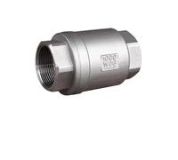 Vanne D'eau Clapet anti-retour vertical en acier inoxydable 304 1/2", 1" et 3/4" NPT for pompe à eau H12, clapet anti-retour unidirectionnel for conduite d'eau de 2", 1-1/4", 1-1/2".(2)