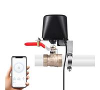 Vanne d'eau / de gaz intelligente UseeLink AW713 - Compatible avec Alexa/Google Home - Pour le contrôle de l'arrosage dans les jardins, les fermes, etc. - Pas besoin de concentrateur.