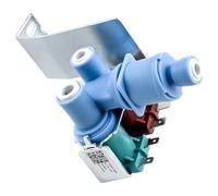 Vanne d'eau de réfrigérateur à double solénoïde 1 pièce | Compatible for Whirlpool Kenmore KitchenAid W10179146 W10408179 W10445780(1pcs)