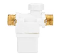 Vanne d'eau électrique, clapet anti-retour unidirectionnel, électrovanne électrique à énergie solaire DC 12V G1/2 "pour l'eau N/C normalement fermée